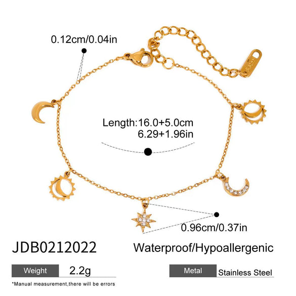 Wholesale Stainless Steel Women's Love Zircon Bracelet With Geometric Pattern And Electroplating
