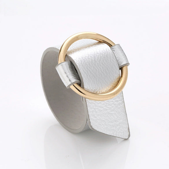 Wholesale Stainless Steel Women's Minimalist Bracelet Jewelry With Rose Gold Electroplating