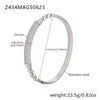 Wholesale Stainless Steel Zircon Bracelet Fashion Ol Style With Electroplating