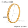 Wholesale Stainless Steel Zircon Bracelet Fashion Ol Style With Electroplating