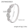 Wholesale Stainless Steel Zircon Bracelet Fashion Ol Style With Electroplating