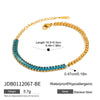 Wholesale Stainless Steel Zircon Bracelet Stacked To Wear Light Luxury High End Jewelry For Women With Geometric Style And Electroplating Treatment