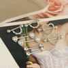 Wholesale Stainless Steel Zircon Geometric Retro Breast Jewelry With Electroplating Treatment