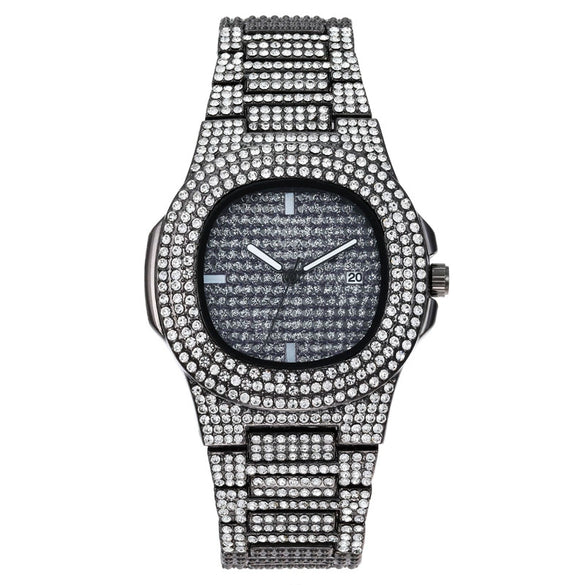 Wholesale Star Patterned Steel And Alloy Quartz Watches For Men And Women With Mineral Strengthened Glass Mirror And Stainless Steel Clasp