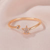Wholesale Star Ring Copper Electroplating Women's Hand Jewelry