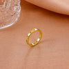 Wholesale Star Ring Copper Electroplating Women's Hand Jewelry
