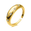 Wholesale Star Ring Copper Electroplating Women's Hand Jewelry