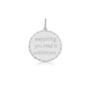 Wholesale 925 Sterling Silver All Match Pendant Necklace With Fashion Design And Electroplating For Unisex