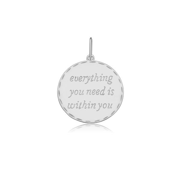 Wholesale 925 Sterling Silver All Match Pendant Necklace With Fashion Design And Electroplating For Unisex