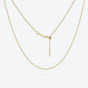 Wholesale 925 Sterling Silver All Match Pendant Necklace With Fashion Design And Electroplating For Unisex