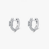 Wholesale 925 Sterling Silver Allmatch Geometric Microinlaid Ear Buckle