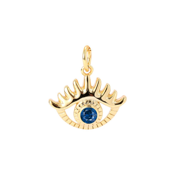 Wholesale 925 Sterling Silver And Zircon Devil's Eye Pendant Necklace Cold Style Women's Light Luxury Collarbone Accessories Electroplated Design