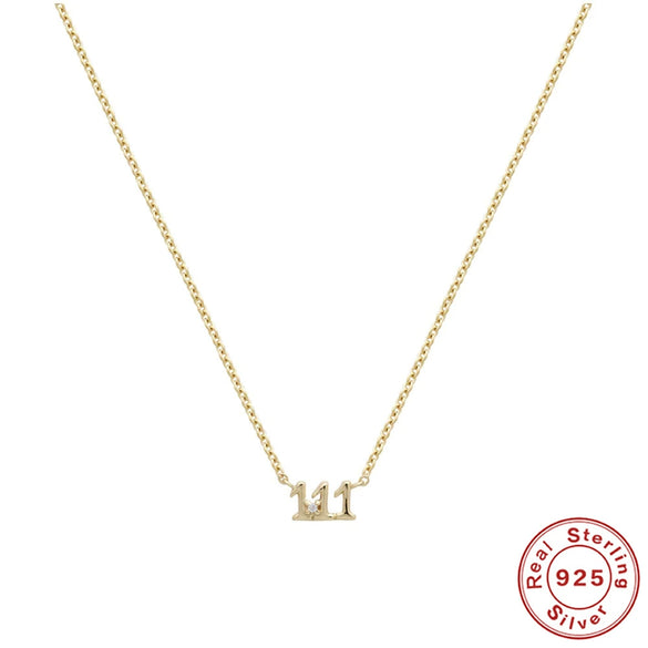 Wholesale 925 Sterling Silver Angel Clavicle Necklace For Women With Geometric Design And Electroplating Treatment