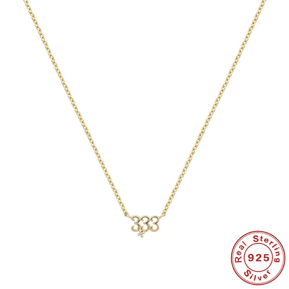 Wholesale 925 Sterling Silver Angel Clavicle Necklace For Women With Geometric Design And Electroplating Treatment