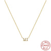 Wholesale 925 Sterling Silver Angel Clavicle Necklace With Geometric Pattern For Women