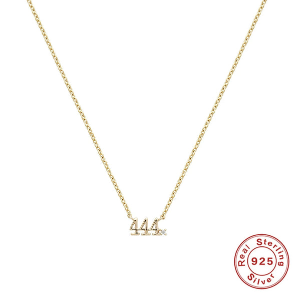 Wholesale 925 Sterling Silver Angel Clavicle Necklace With Geometric Pattern For Women