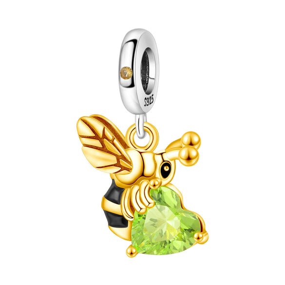 Wholesale 925 Sterling Silver Animal Marine Insect Beads Pendant Diy Jewelry Accessories For Female With Dripping Oil Design