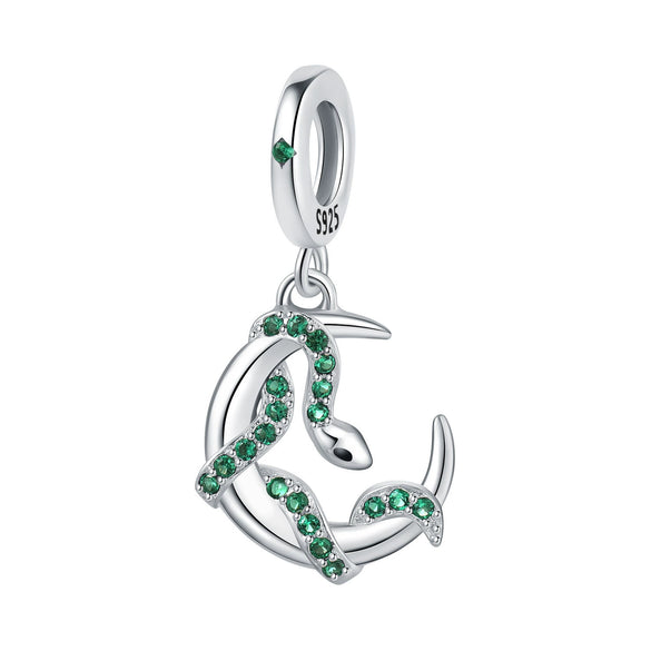 Wholesale 925 Sterling Silver Animal Marine Insect Beads Pendant Diy Jewelry Accessories For Female With Dripping Oil Design