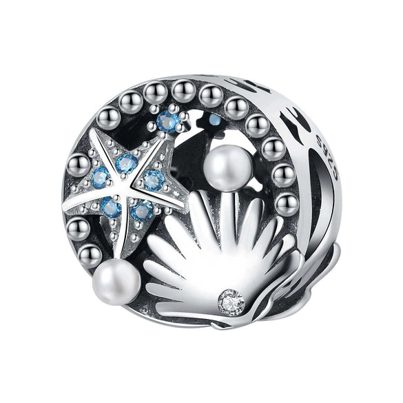 Wholesale 925 Sterling Silver Animal Marine Insect Beads Pendant Diy Jewelry Accessories For Female With Dripping Oil Design