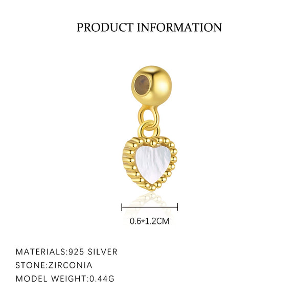 Wholesale 925 Sterling Silver Animal Zodiac Geometric Pendant Necklace For Women Electroplated Jewelry