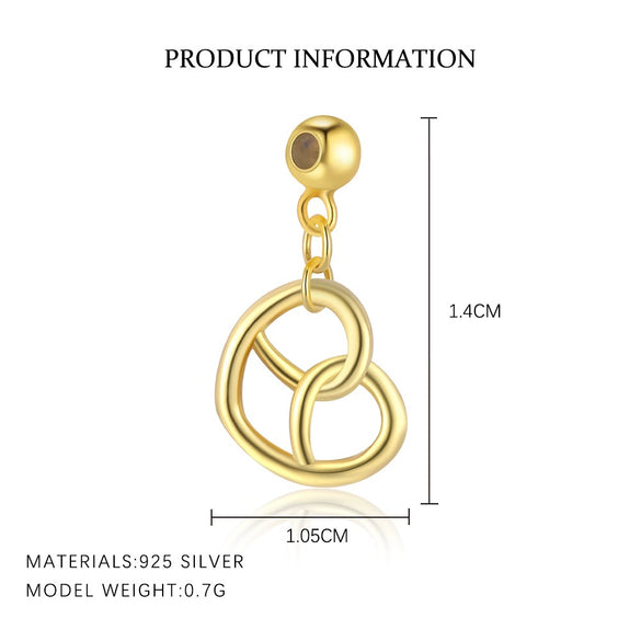Wholesale 925 Sterling Silver Animal Zodiac Geometric Pendant Necklace For Women Electroplated Jewelry