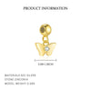 Wholesale 925 Sterling Silver Animal Zodiac Geometric Pendant Necklace For Women Electroplated Jewelry