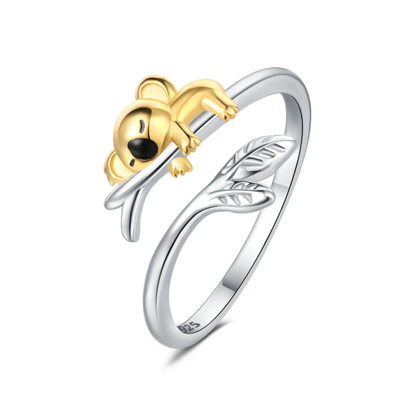 Wholesale 925 Sterling Silver Animal Zodiac Open Ring