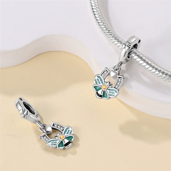 Wholesale 925 Sterling Silver Animalinspired Diy Jewelry Accessories With Dripping Oil Design Beads Pendant Bracelet