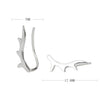 Wholesale 925 Sterling Silver Antler Ear Clip With Joker Design Electroplated For Women