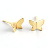Wholesale 925 Sterling Silver Butterfly Animals Zodiac Style Electroplated Women's Earrings