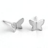 Wholesale 925 Sterling Silver Butterfly Animals Zodiac Style Electroplated Women's Earrings