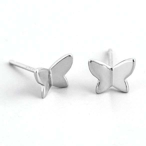 Wholesale 925 Sterling Silver Butterfly Animals Zodiac Style Electroplated Women's Earrings