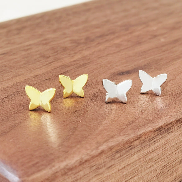 Wholesale 925 Sterling Silver Butterfly Animals Zodiac Style Electroplated Women's Earrings