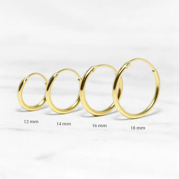 Wholesale 925 Sterling Silver Classic Gloss Circle Ear Buckle Geometric Earrings