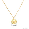 Wholesale 925 Sterling Silver Devil's Eye Necklace With Zircon Inlay Electroplated