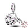 Wholesale 925 Sterling Silver Diy Accessories With Fourleaf Clover Life Tree Hummingbird Lily Orchid Beads Star Sister Pendant In Original Design With Dripping Oil Processing