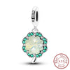 Wholesale 925 Sterling Silver Diy Accessories With Fourleaf Clover Life Tree Hummingbird Lily Orchid Beads Star Sister Pendant In Original Design With Dripping Oil Processing