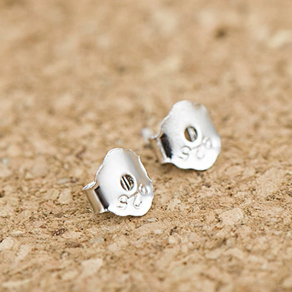 Wholesale 925 Sterling Silver Earplugs Jewelry With Antidrop Butterfly Design And Electroplating Treatment
