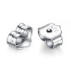 Wholesale 925 Sterling Silver Earplugs Jewelry With Antidrop Butterfly Design And Electroplating Treatment
