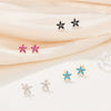 Wholesale 925 Sterling Silver Earrings For Women With Petal Design And Geometric Pattern Electroplated
