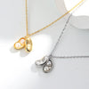 Wholesale 925 Sterling Silver Fashion Pearl Pod Pendant Necklace For Women With Electroplating