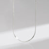 Wholesale Sterling Silver Fashion Simple Pendant With Geometric Pattern And Cross Chain For Women Lovely Style