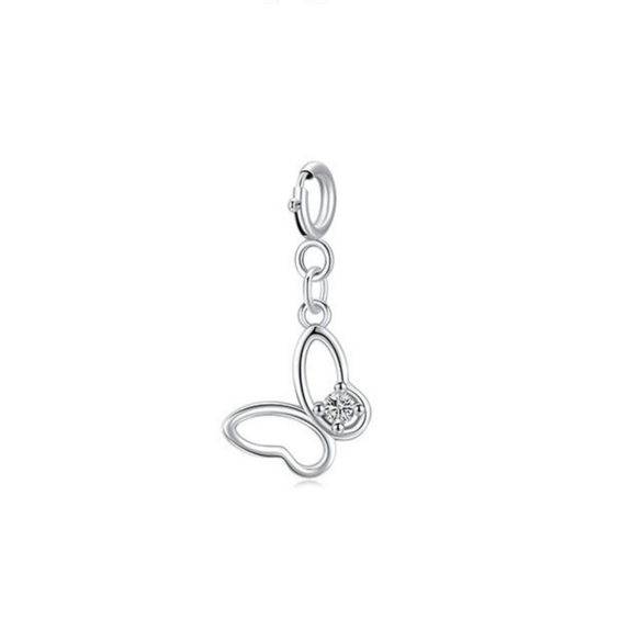 Wholesale Sterling Silver Fashion Simple Pendant With Geometric Pattern And Cross Chain For Women Lovely Style