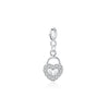 Wholesale Sterling Silver Fashion Simple Pendant With Geometric Pattern And Cross Chain For Women Lovely Style