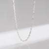 Wholesale Sterling Silver Fashion Simple Pendant With Geometric Pattern And Cross Chain For Women Lovely Style