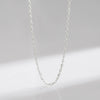 Wholesale Sterling Silver Fashion Simple Pendant With Geometric Pattern And Cross Chain For Women Lovely Style