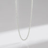 Wholesale Sterling Silver Fashion Simple Pendant With Geometric Pattern And Cross Chain For Women Lovely Style