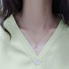 Wholesale Sterling Silver Fork Spoon Pattern Necklace With Electroplating Process