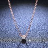 Wholesale 925 Sterling Silver Geometric Bubble Pendant Necklace With Moissanite For Women's Fashion