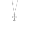 Wholesale 925 Sterling Silver Geometric Cross Necklace For Women